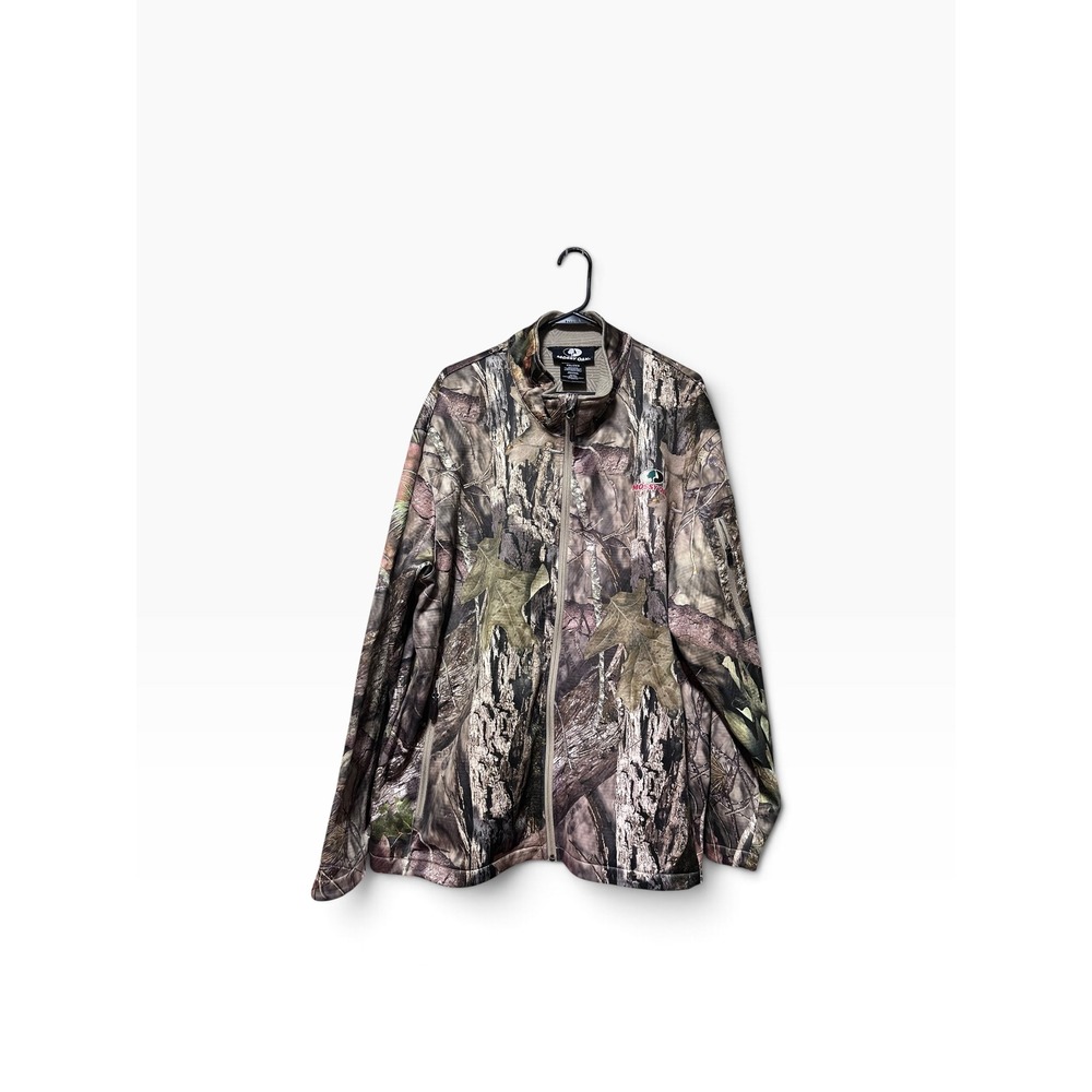 Mossy Oak Scent Factor Hunting Jacket Mens 2XL Break Up Country Camo TJ10004